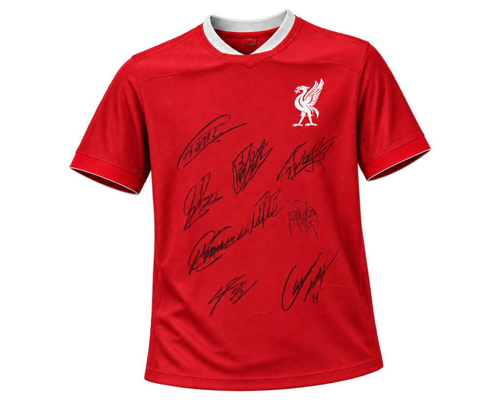 lfc foundation free signed t shirt